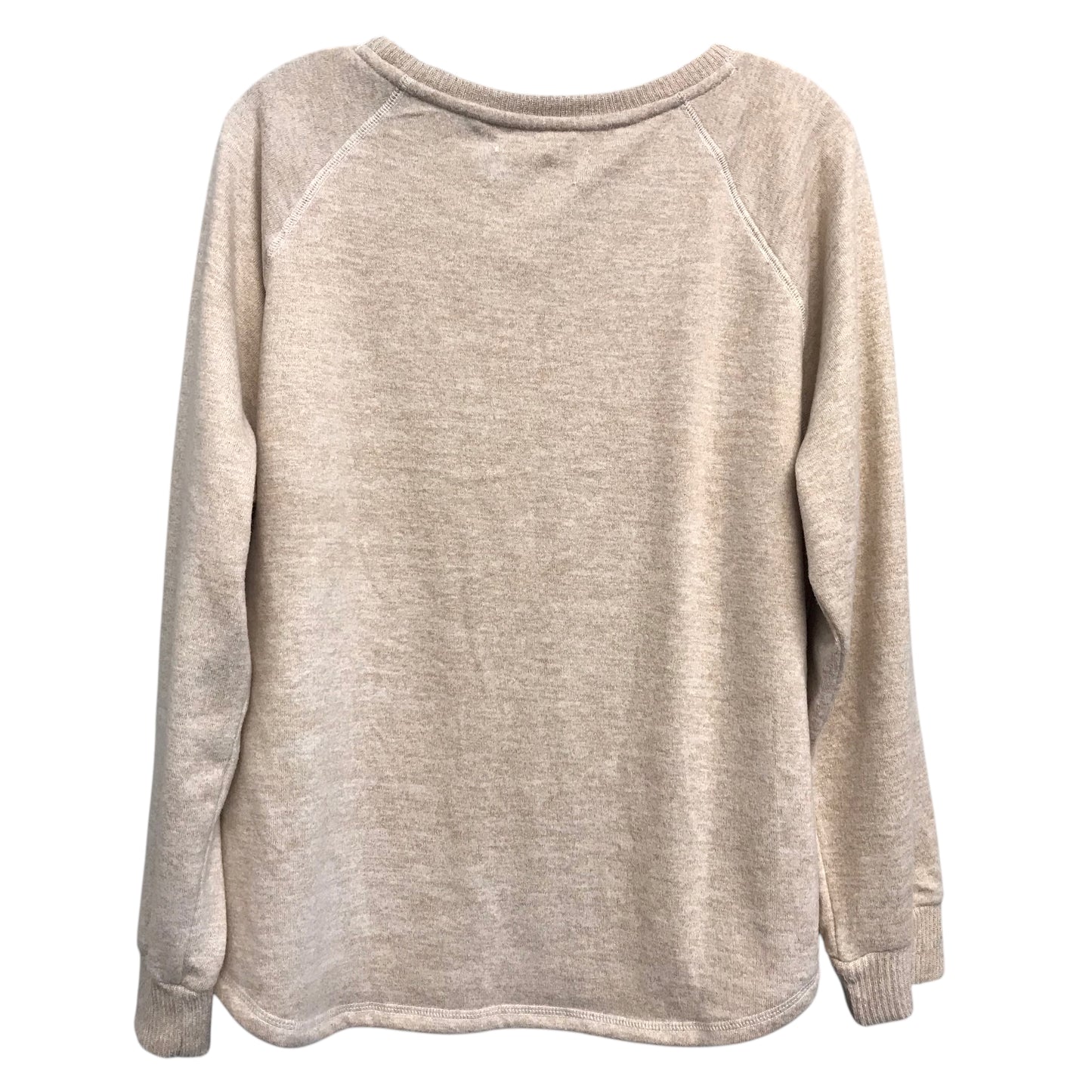 Sweater By Karen Neuburger In Beige, Size:1X