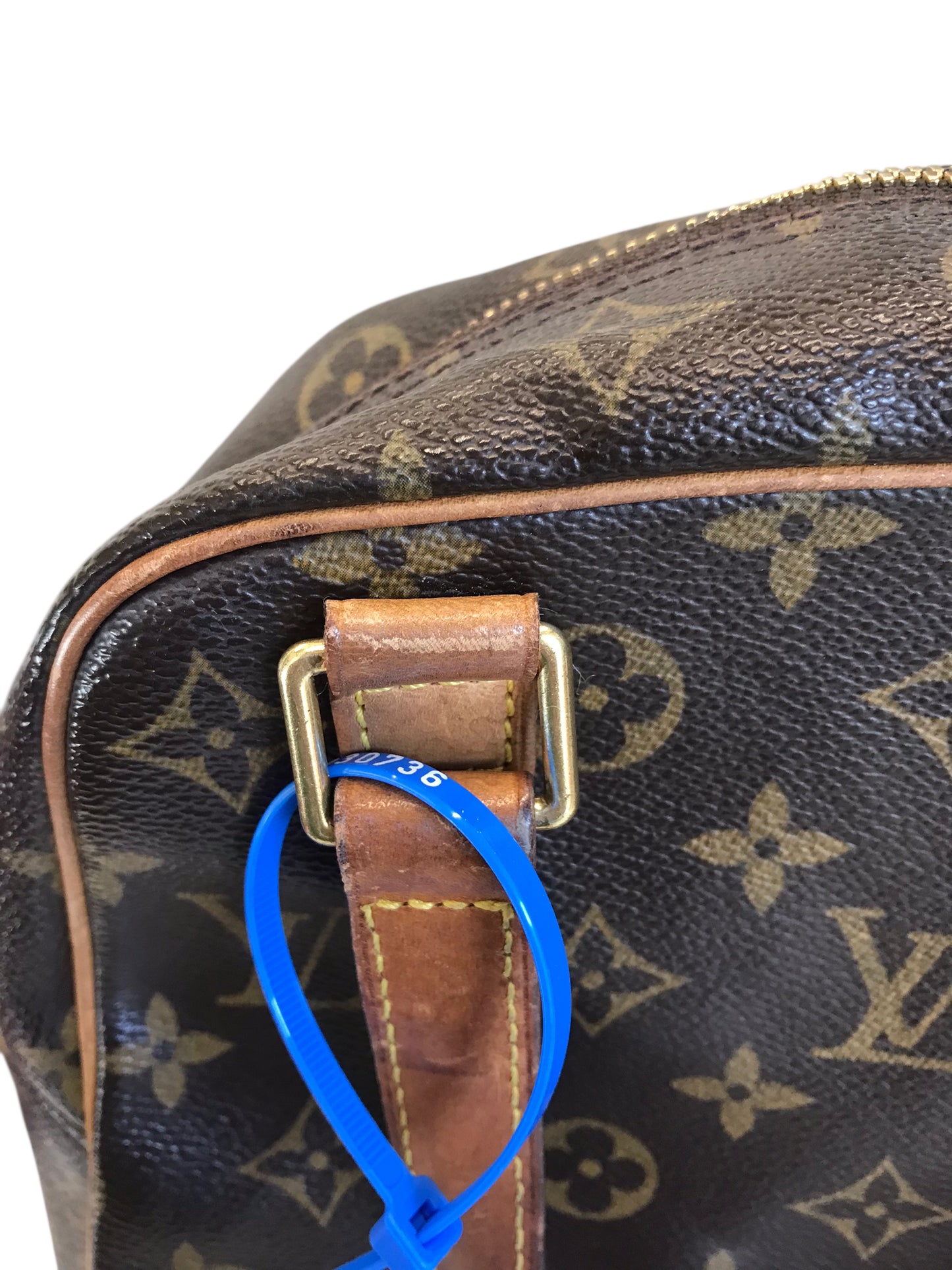 Handbag Luxury Designer By Louis Vuitton In Brown, Size:Medium