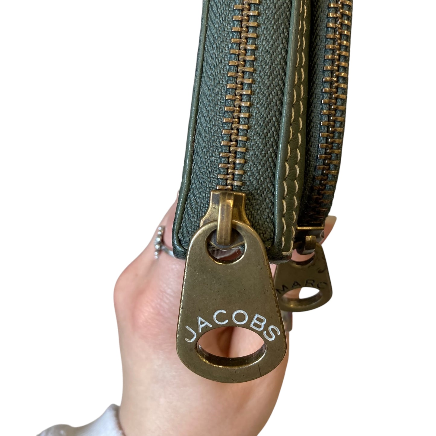 Wallet Designer By Marc By Marc Jacobs In Green, Size:Medium
