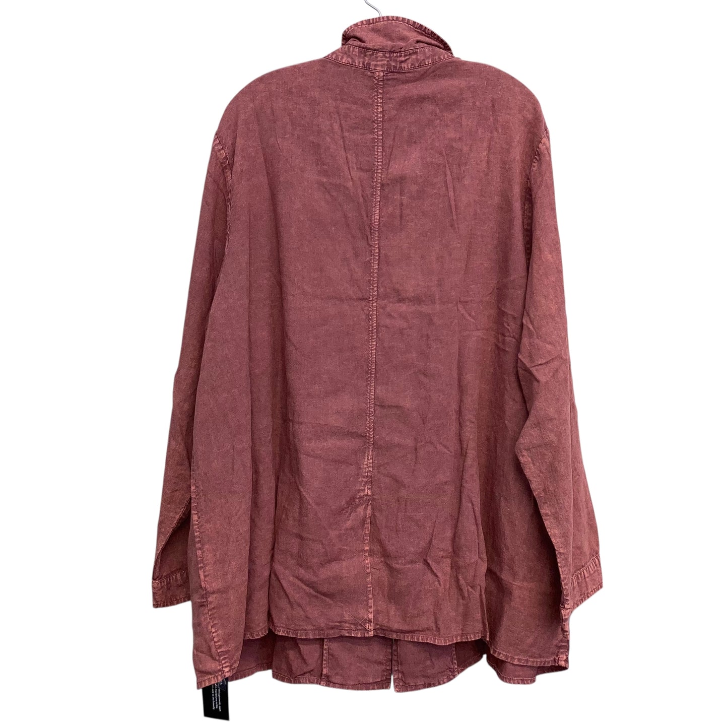 Blazer By Peace Love World In Pink, Size:3X