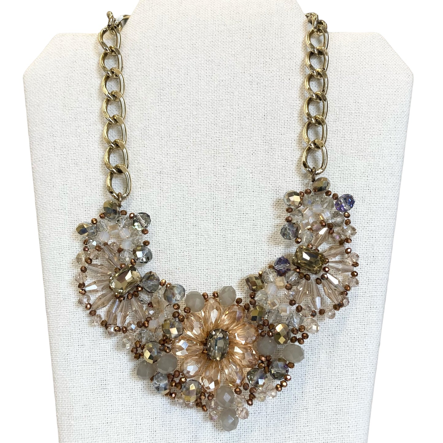 Necklace Statement In Gold