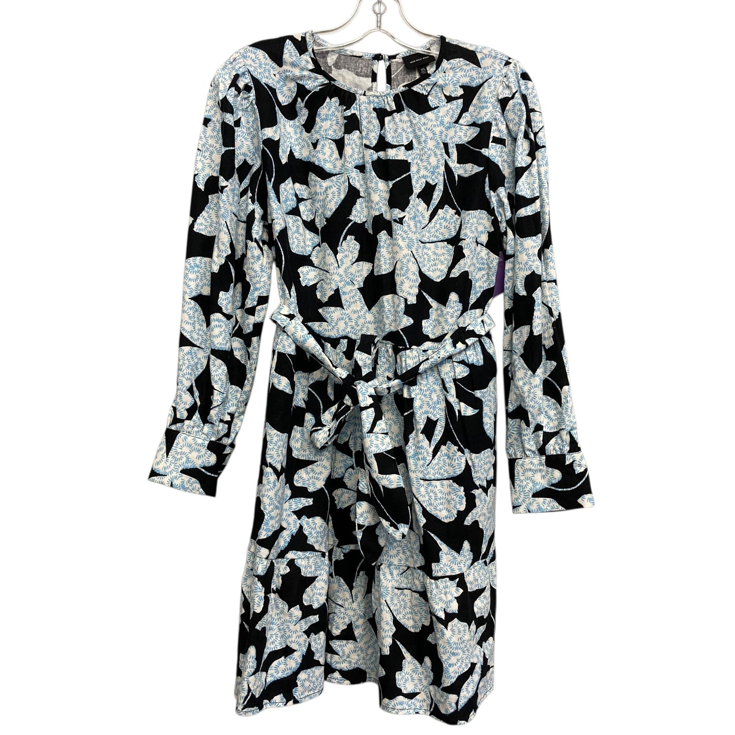 Dress Casual Short By Who What Wear In Black & Blue, Size:Xs