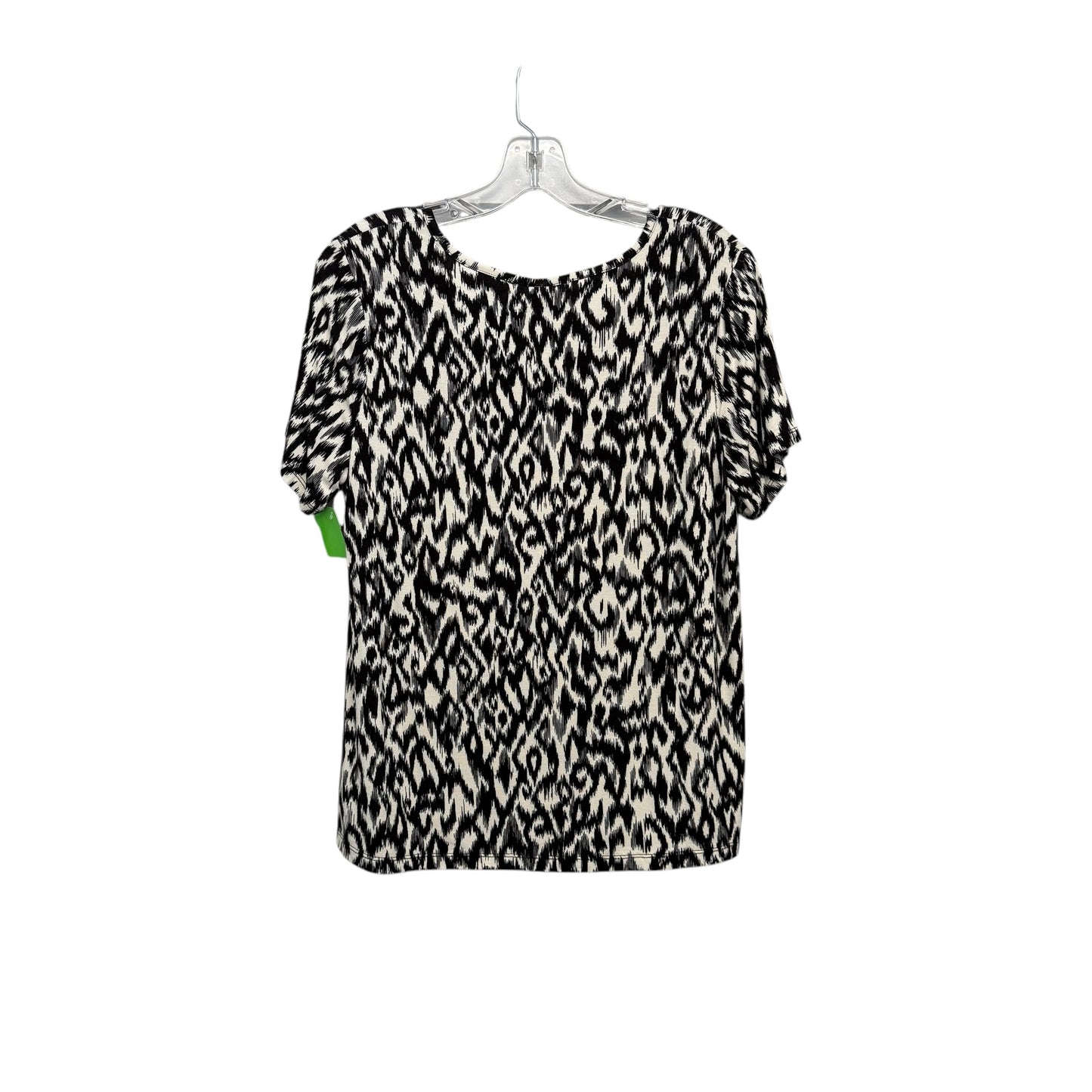 Top Ss Basic By Old Navy In Black & Cream, Size:S