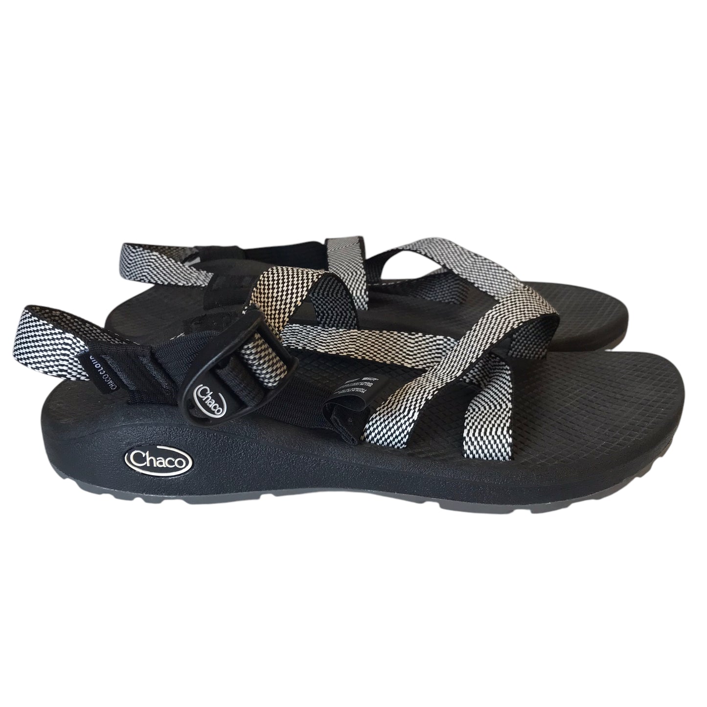 Sandals Flats By Chacos In Black & White, Size:10