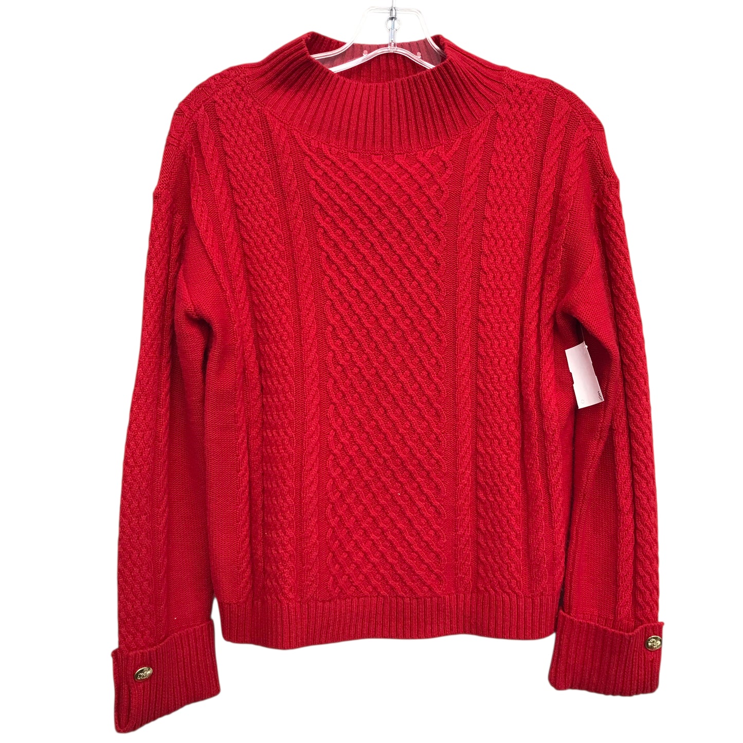 Sweater By Talbots In Red, Size:Xs