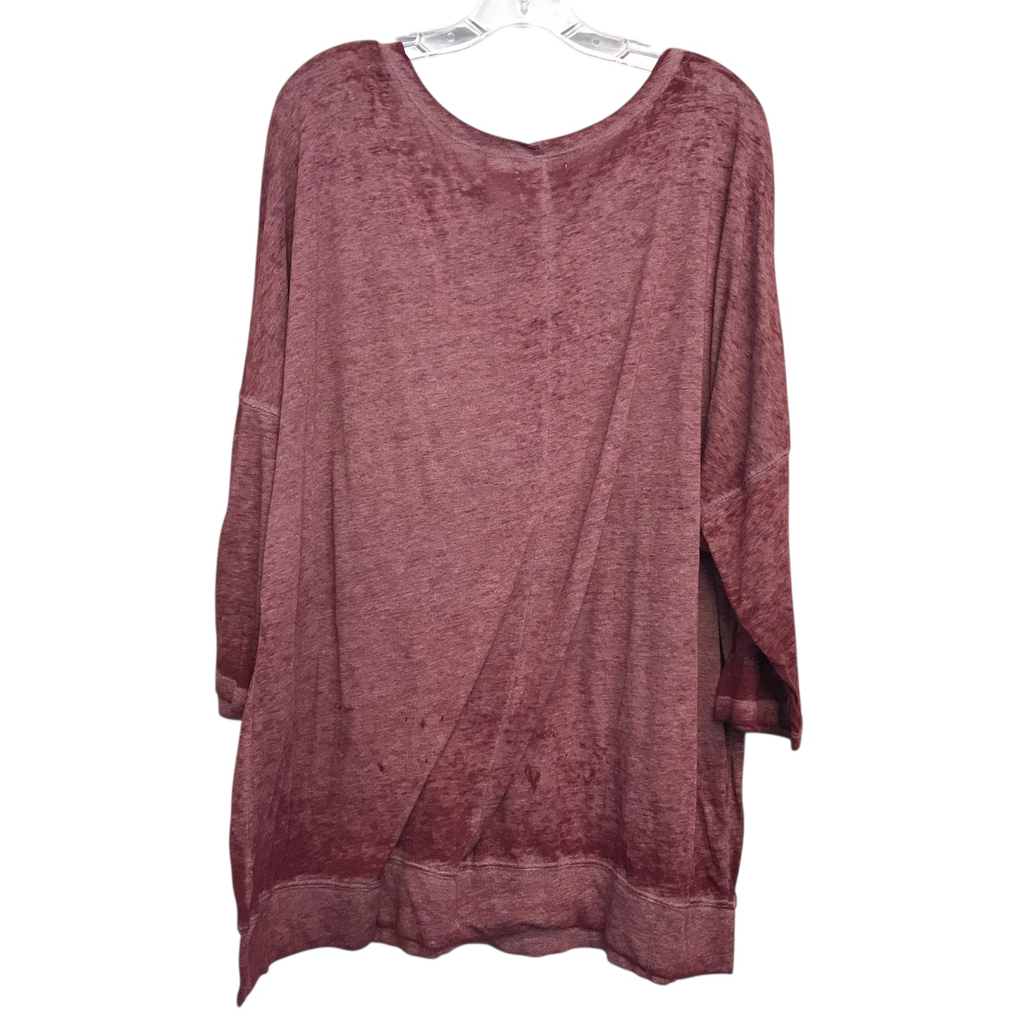 Top Ls By Maurices In Red, Size:3X