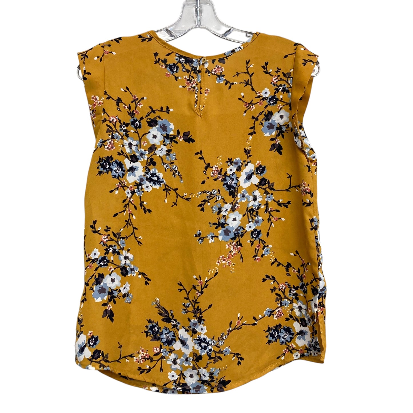 Top Sleeveless By Persaya In Yellow, Size:S