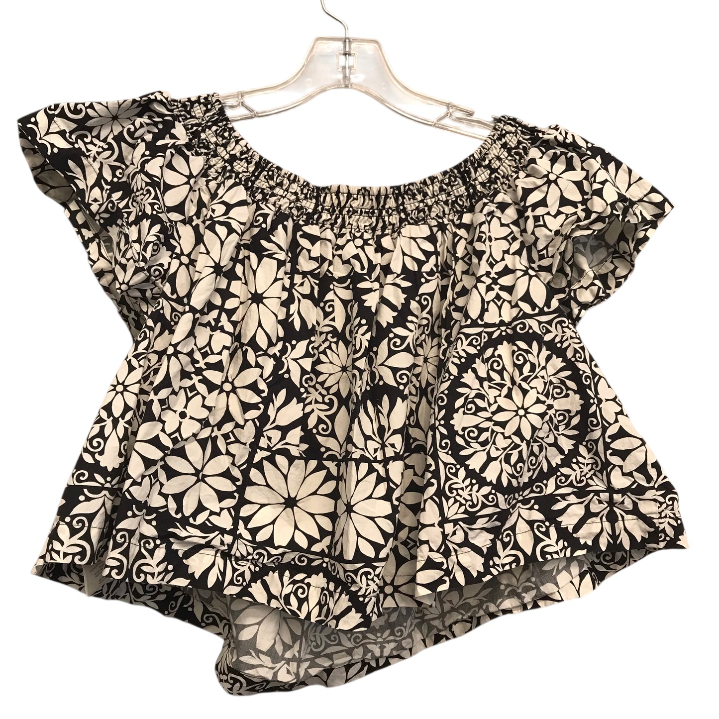 Top Ss By Maeve In Black & White, Size:L