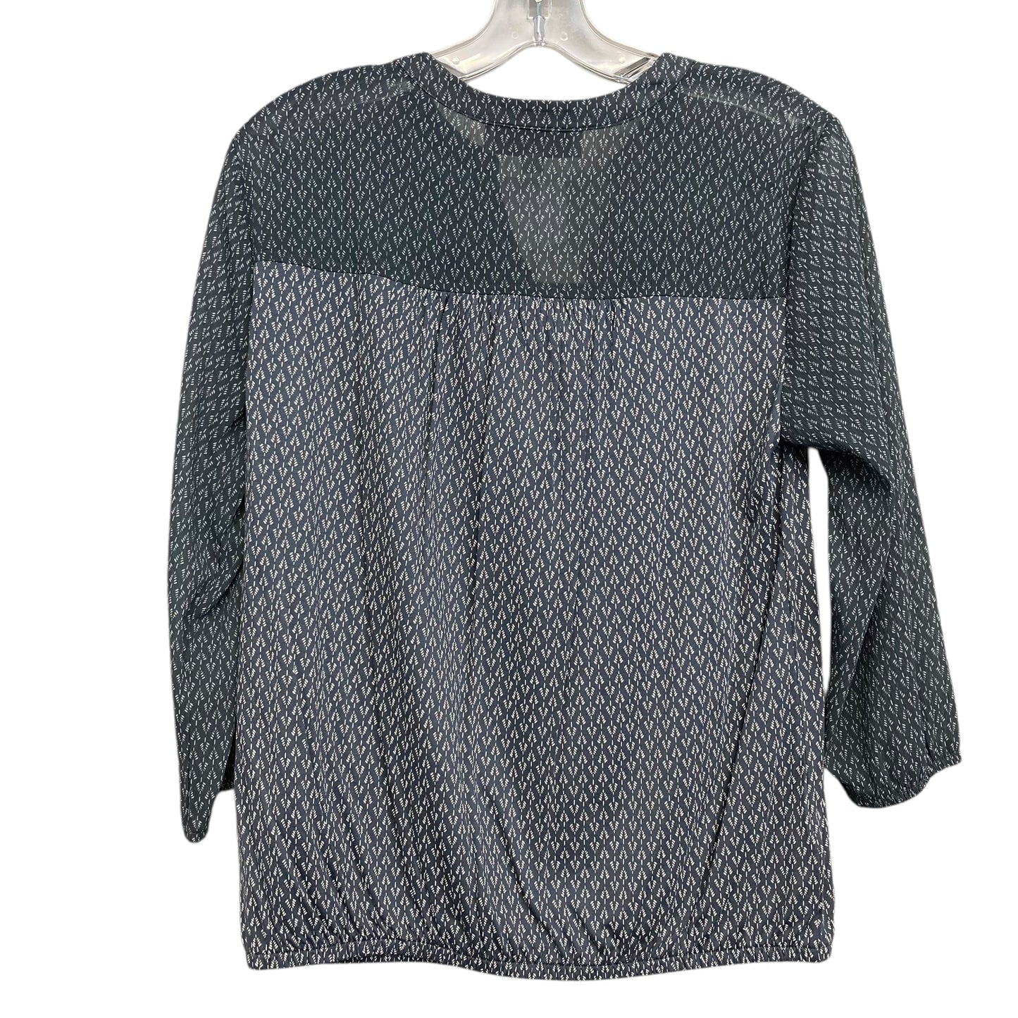 Top Ls By Loft In Blue & White, Size:Sp