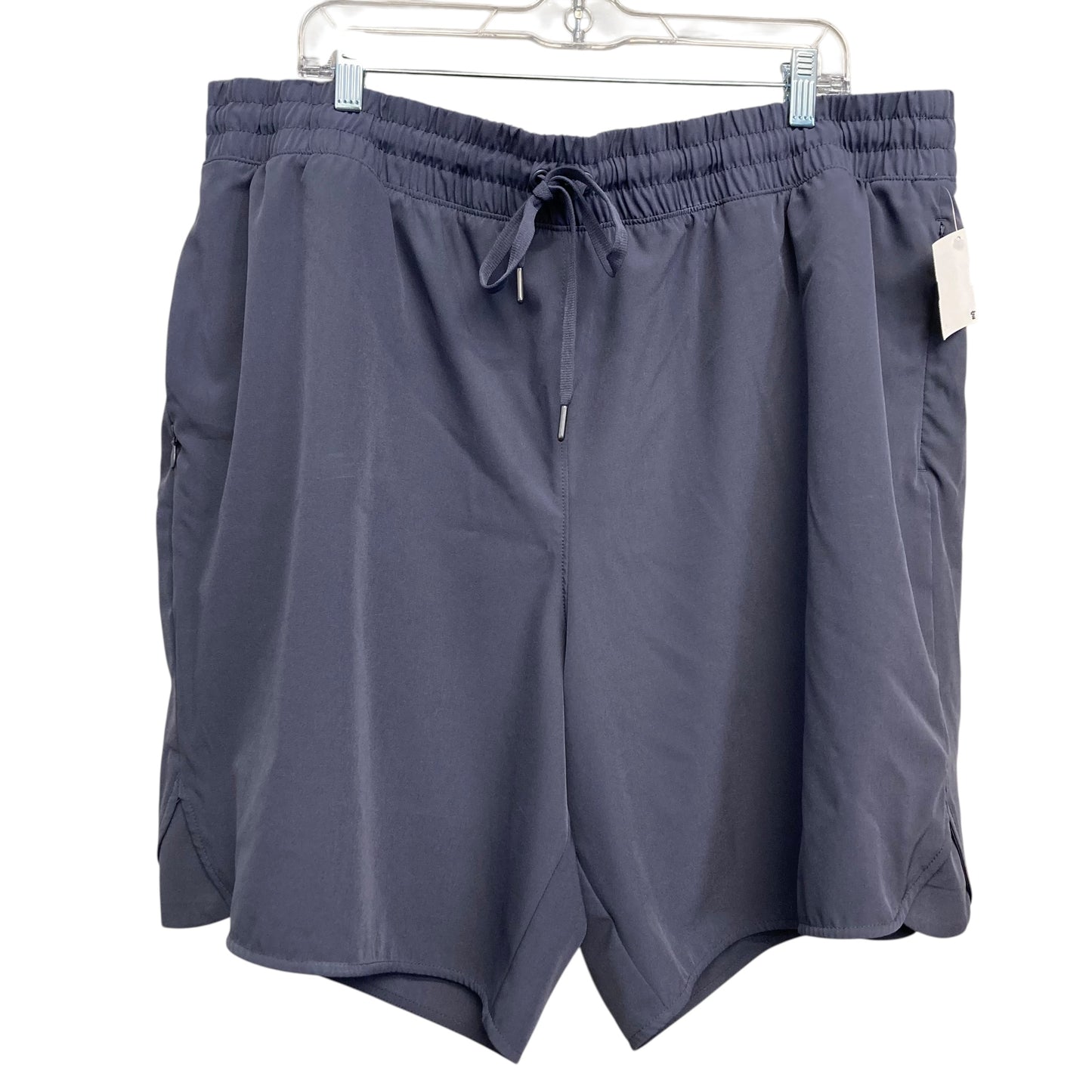 Athletic Shorts By Tek Gear In Grey, Size:2X