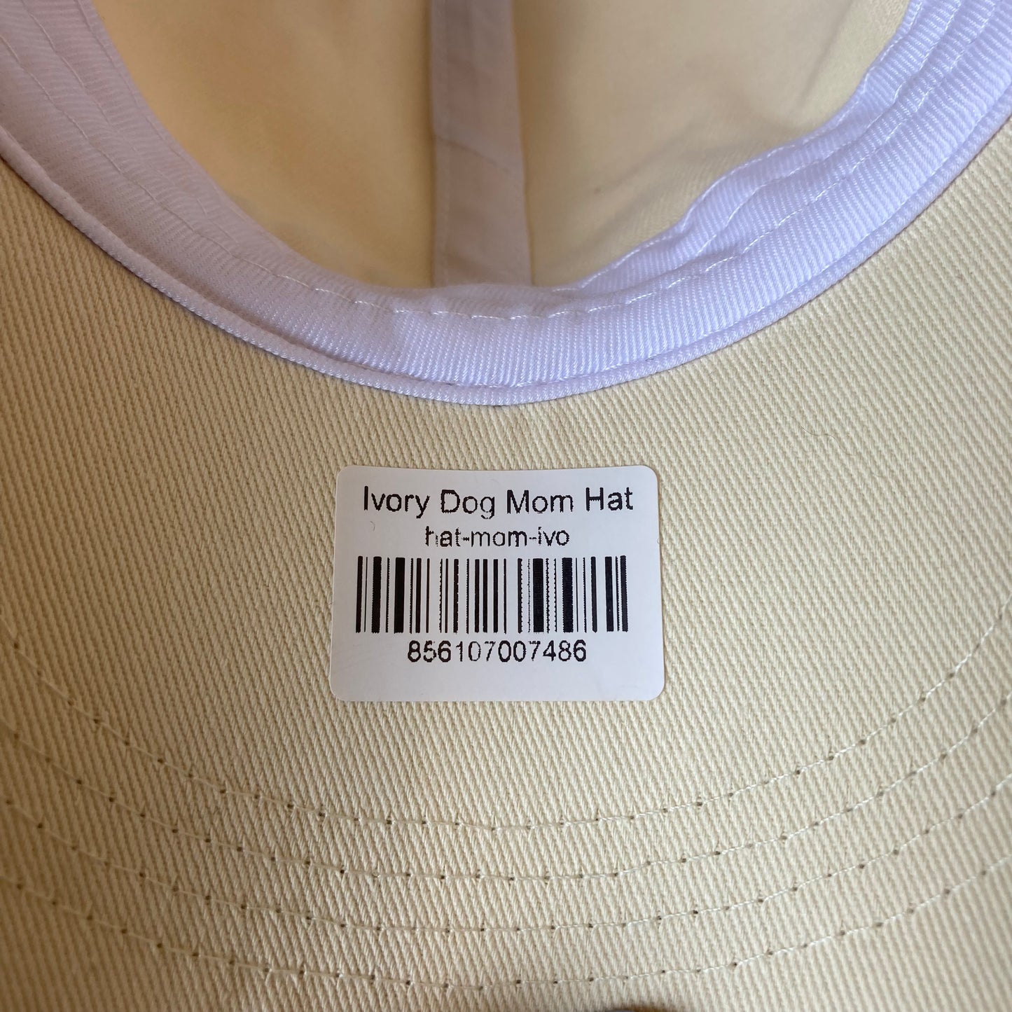 Hat Baseball Cap In White