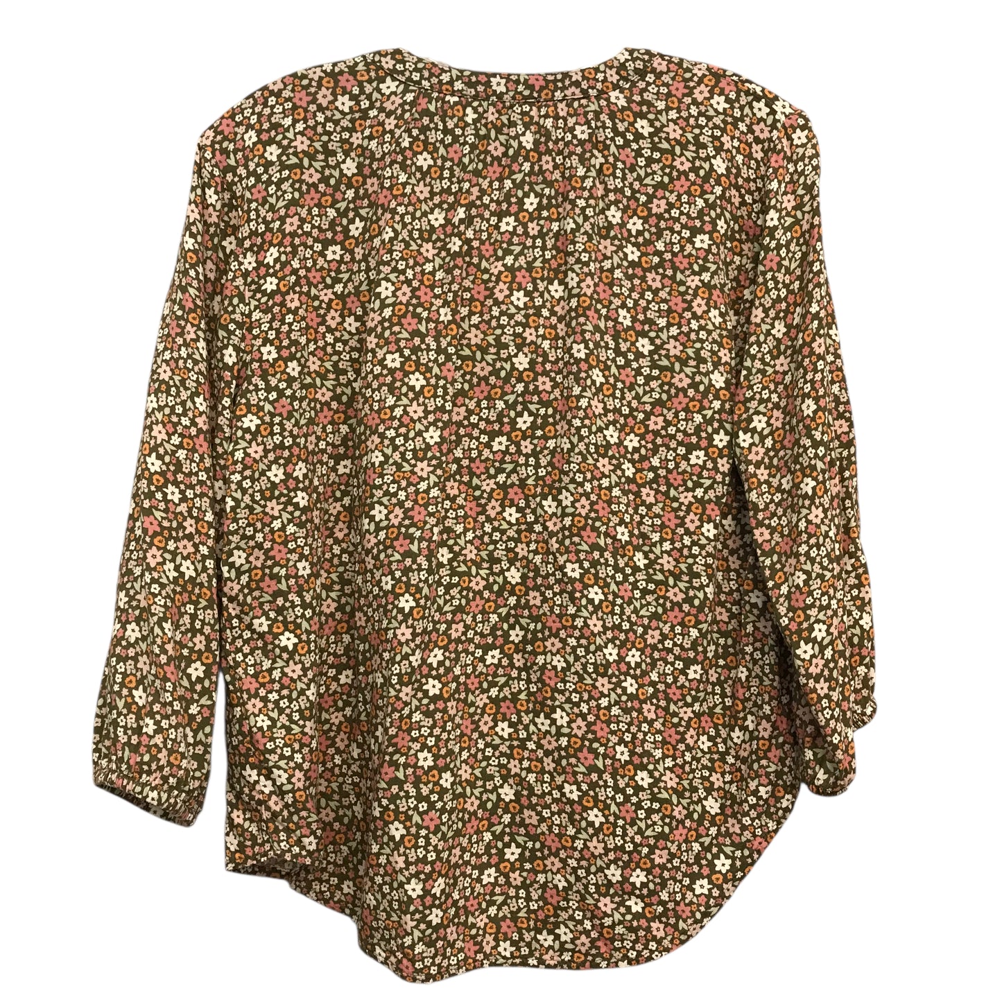 TOP LS by SONOMA in FLORAL PRINT, Size:MP