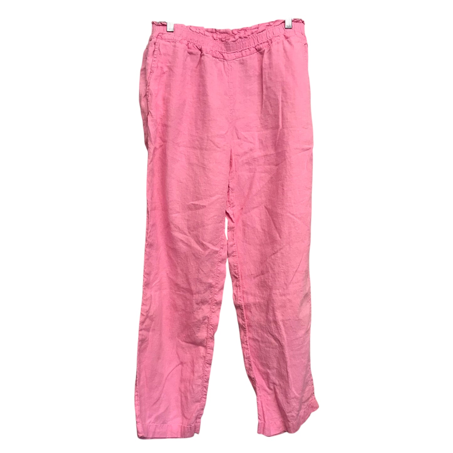 Pants Linen By Charter Club In Pink, Size:8