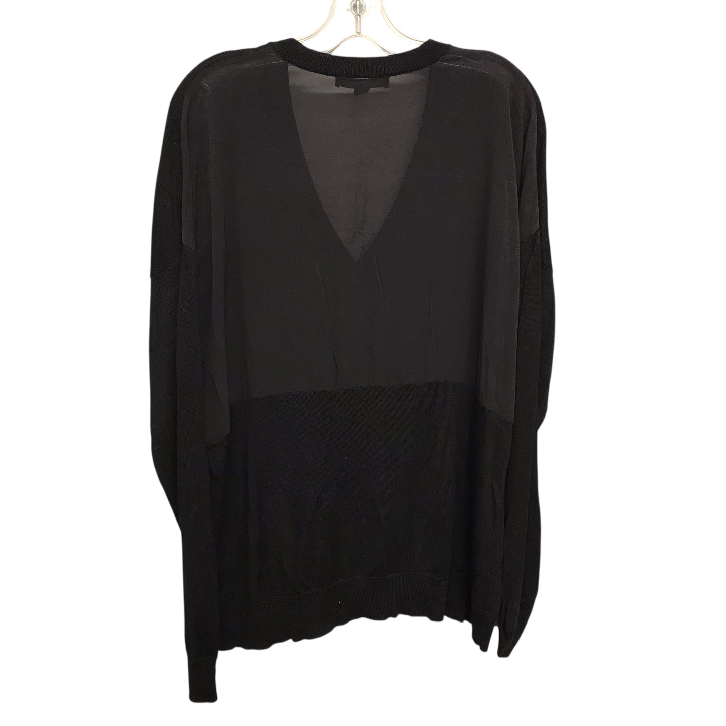 Top Ls Luxury Designer By St John Collection In Black, Size:L
