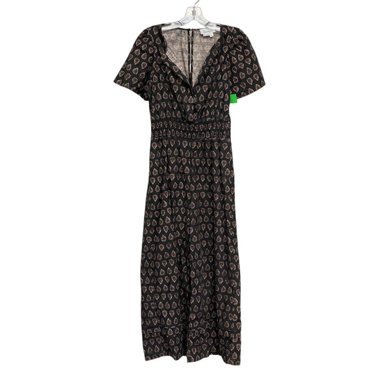 Jumpsuit By Anthropologie In Black & Brown, Size:Xxs