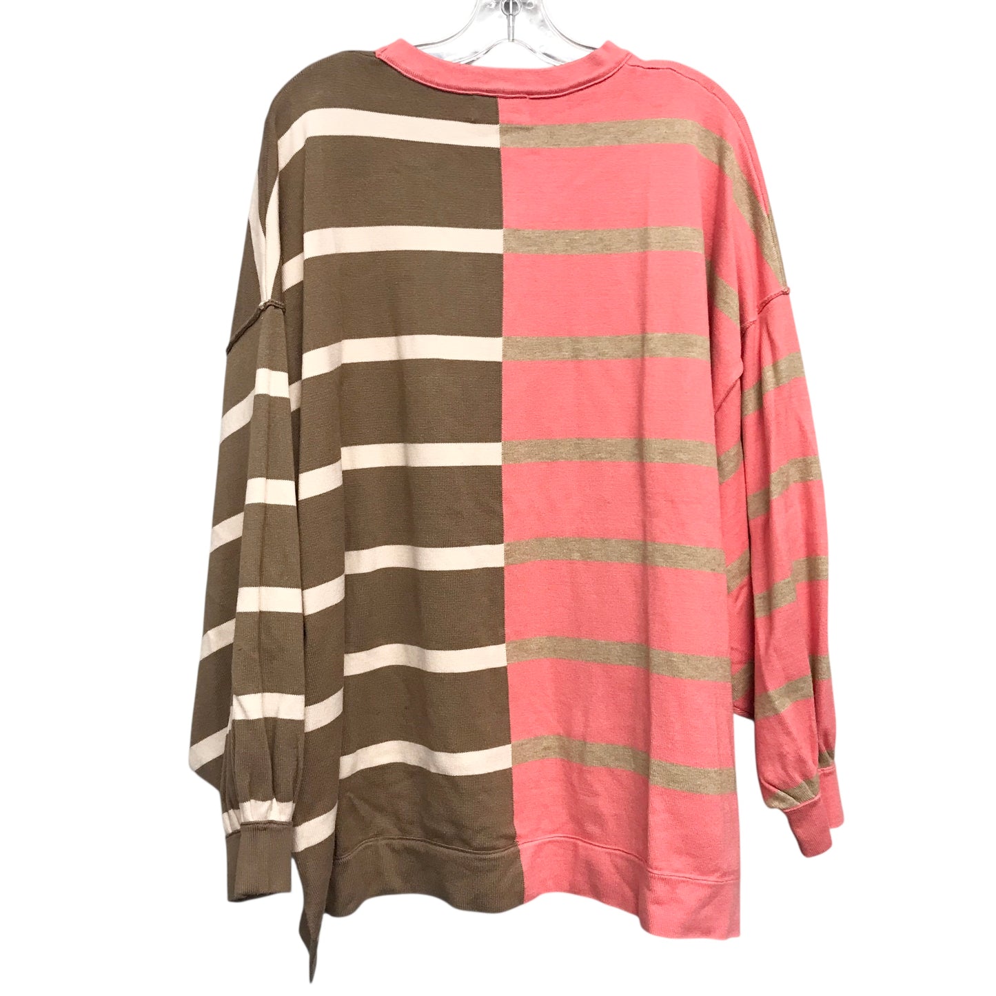Top Ls By Urban Daizy In Striped Pattern, Size:S