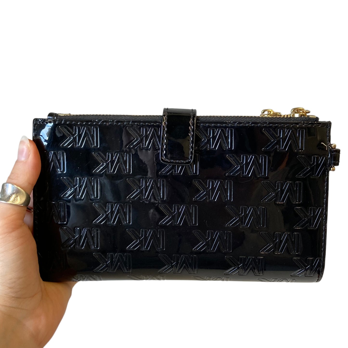 Wallet Designer By Michael Kors In Black, Size:Large