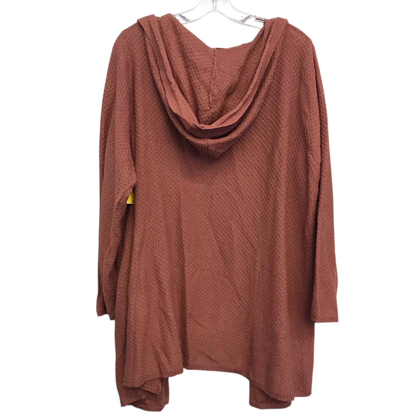 Sweater Cardigan By Maurices In Orange, Size:2X