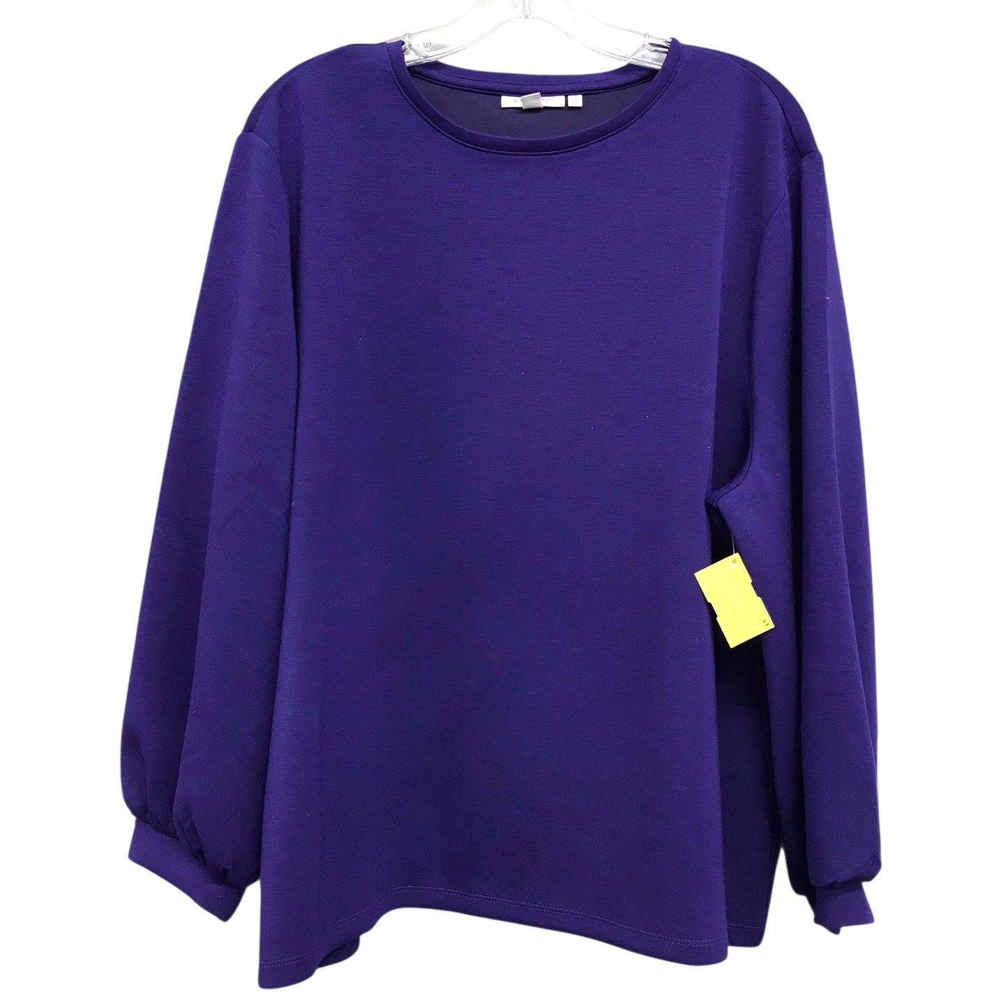 Top Ls By Chicos In Purple, Size:1X