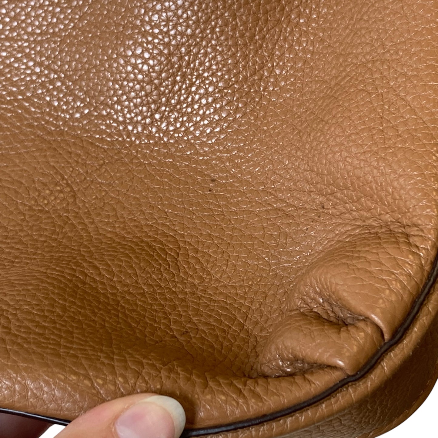 Handbag Designer By Coach In Brown, Size:Medium