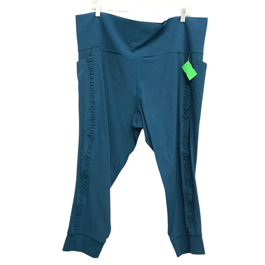 Athletic Pants By Athleta In Blue, Size:3X