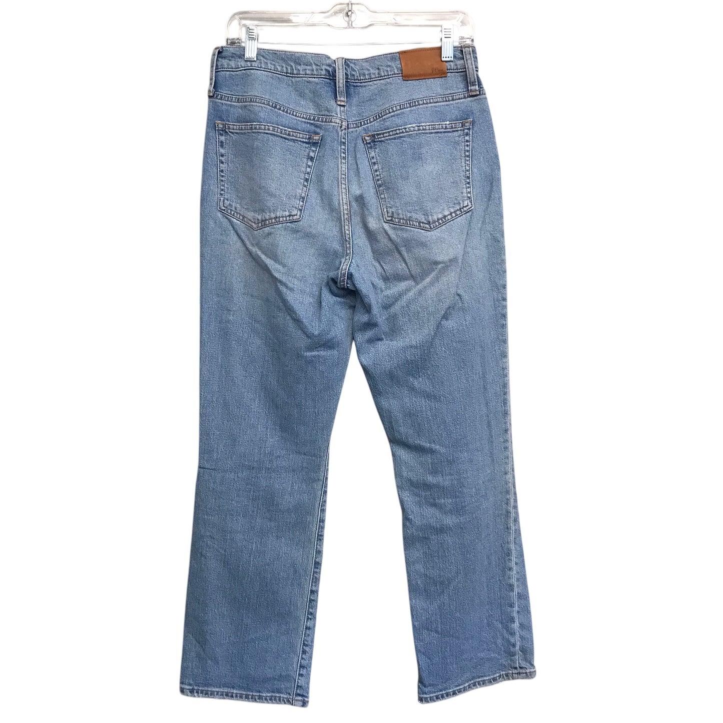 Jeans Straight By J. Crew In Blue Denim, Size:2