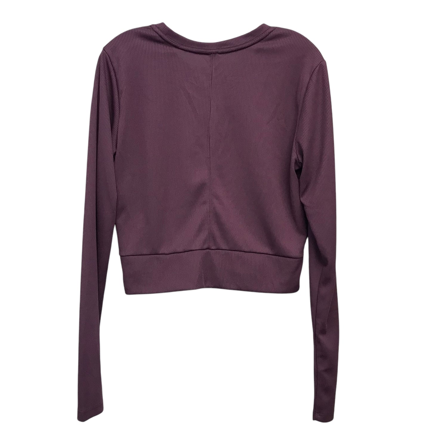 Athletic Top Ls Crewneck By Marika In Purple, Size:Xl