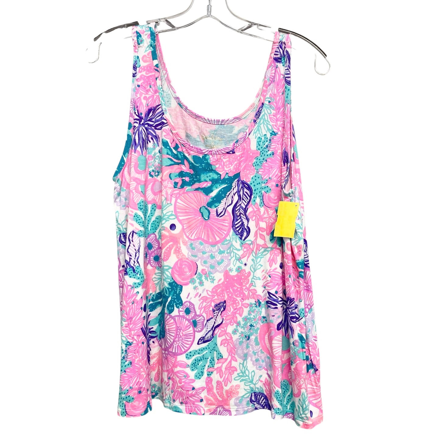 Top Sleeveless Designer By Lilly Pulitzer In Multi, Size:Xl