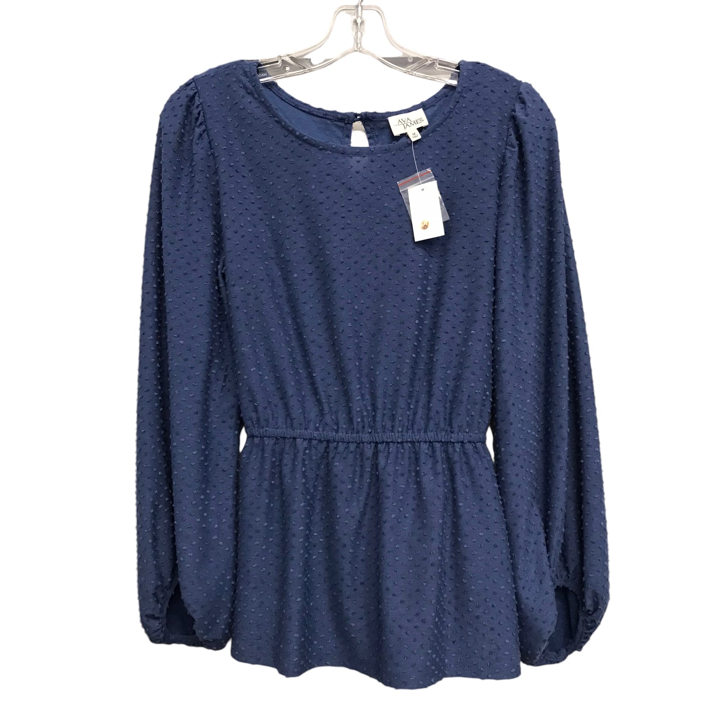 Top Ls By Ava James In Blue, Size:M