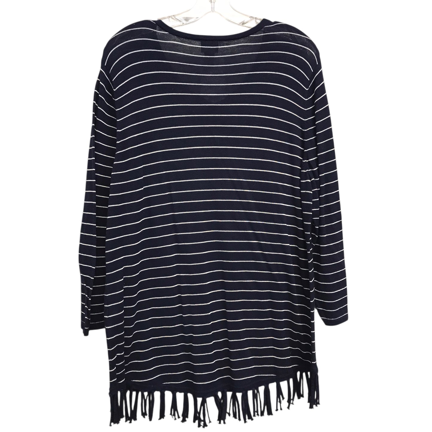 Top Ls By Chicos In Striped Pattern, Size:Xl