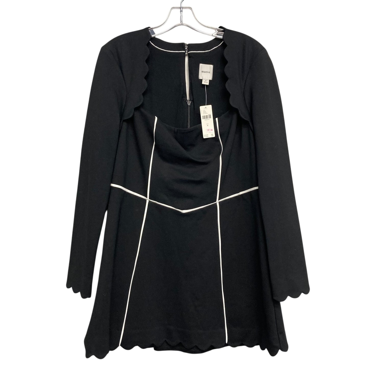 Dress Work By Maeve In Black & White, Size:M