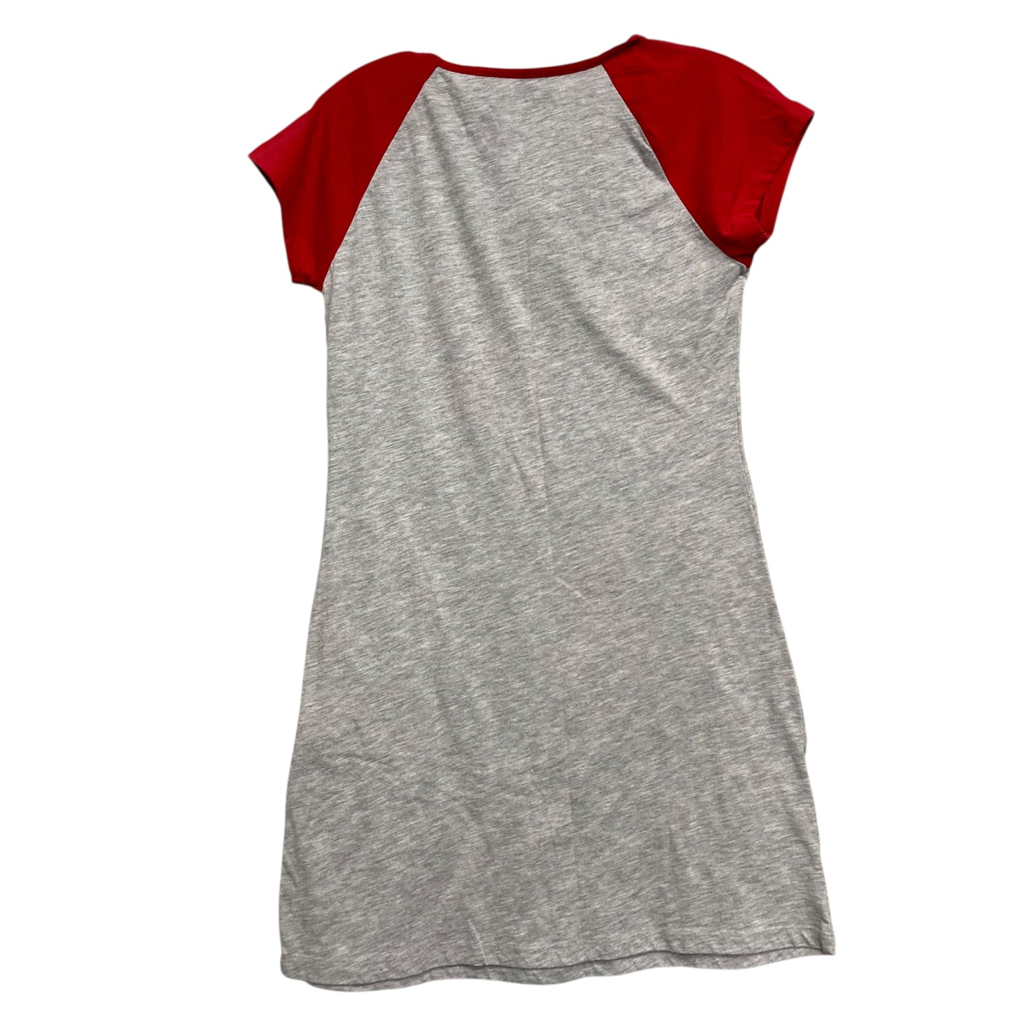 Dress Casual Short By Disney In Grey & Red, Size:S