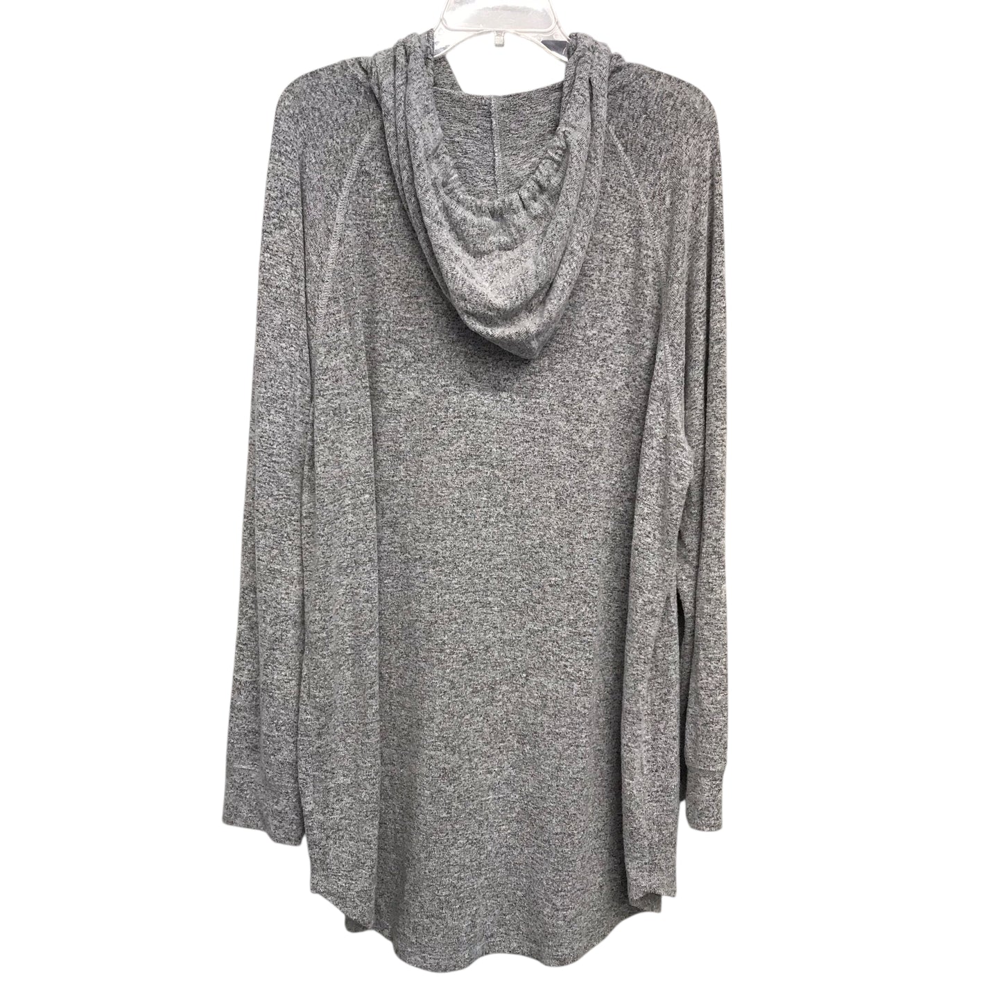 Sweater Hoodie By Torrid In Grey, Size:4X