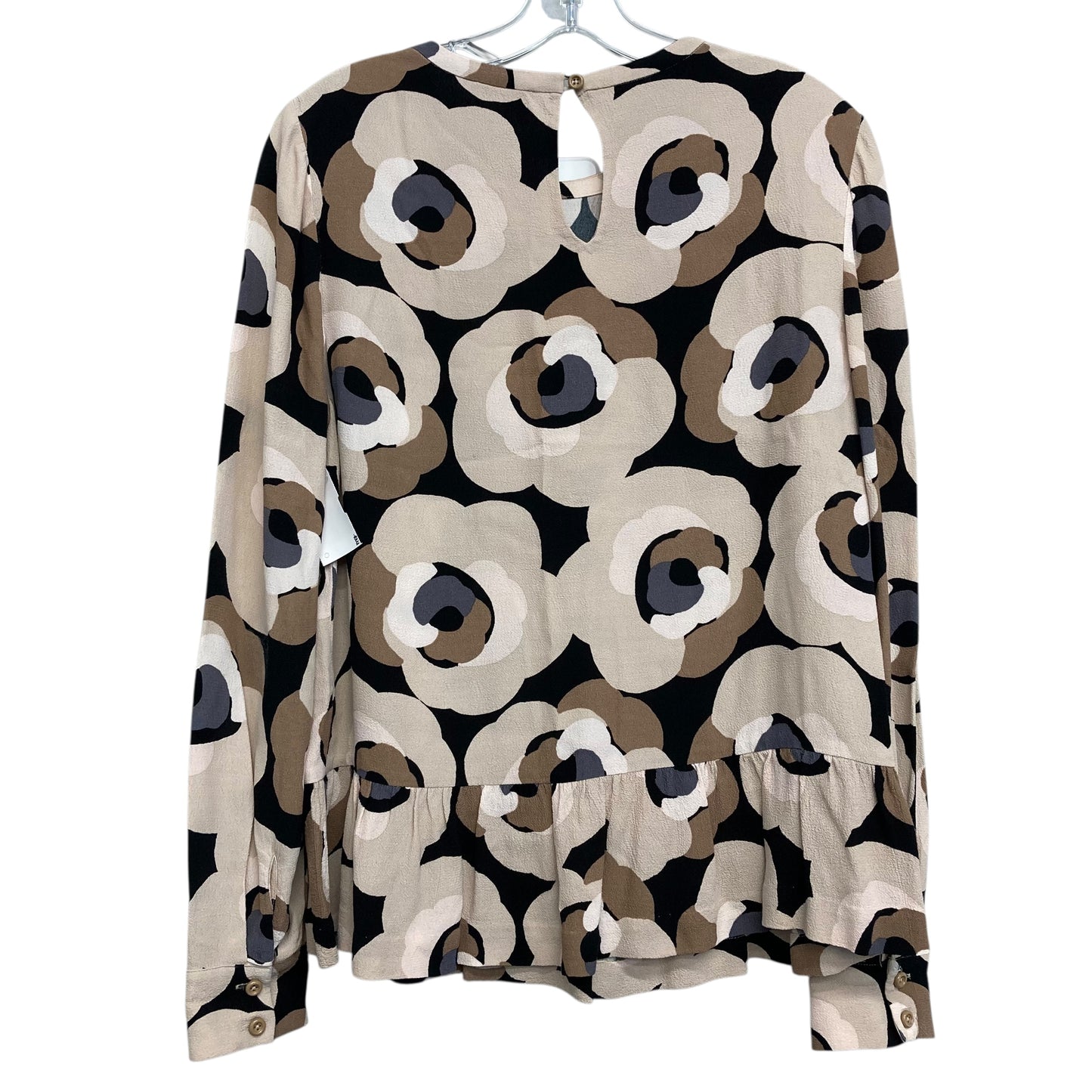 Top Ls Designer By Kate Spade In Floral Print, Size:S