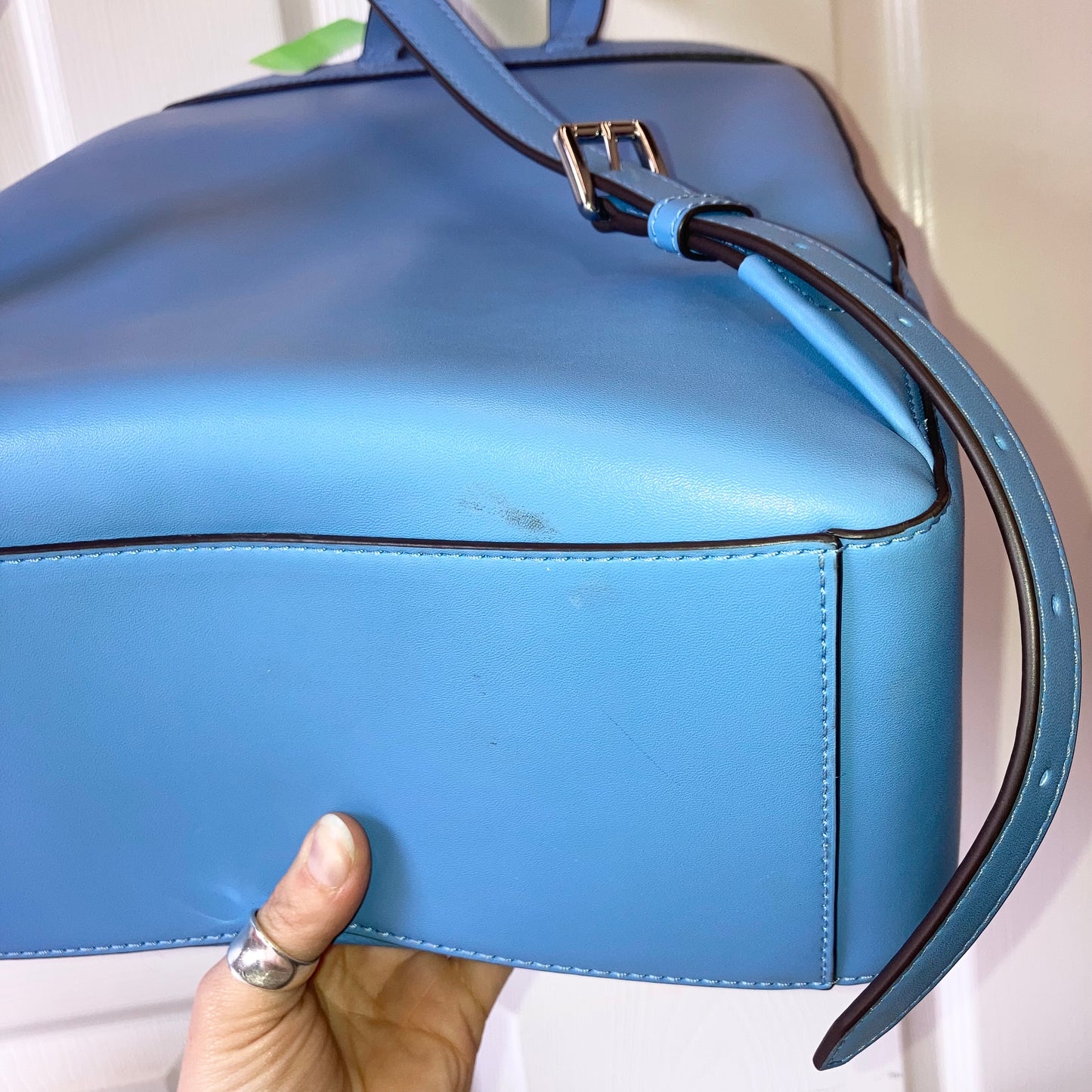 Backpack Designer By Michael Kors In Blue, Size:Large