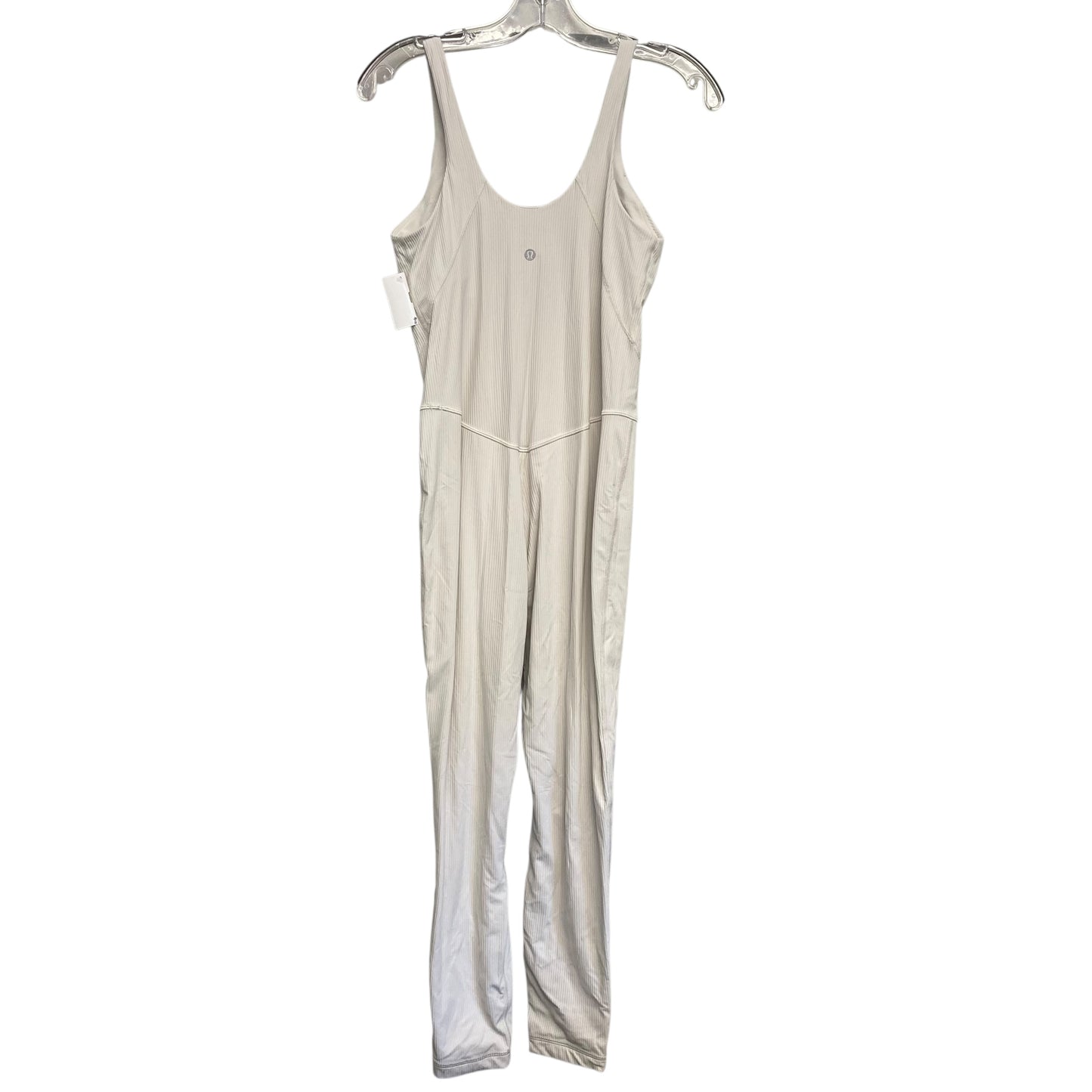 Athletic Jumpsuit By Lululemon In White, Size:M
