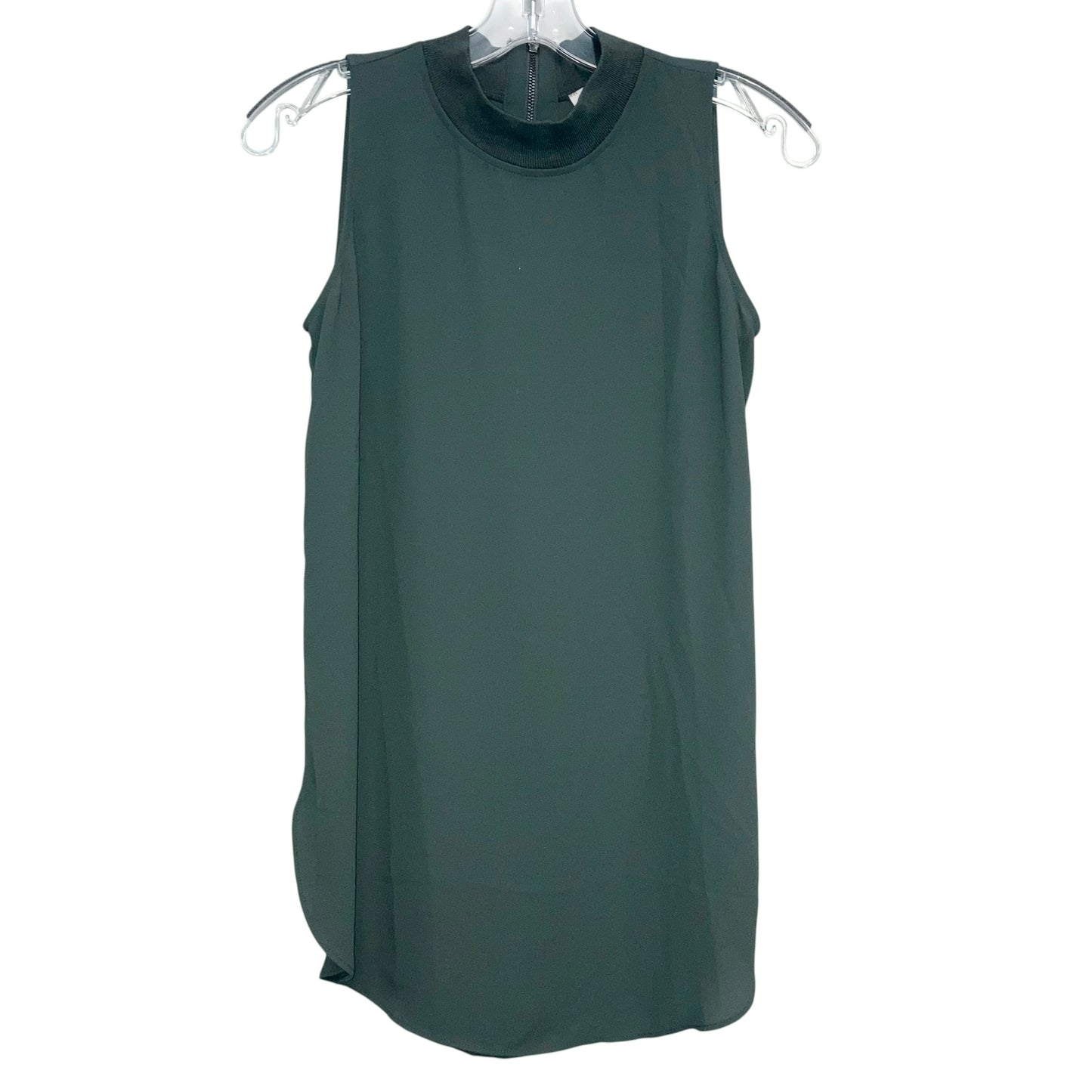 Top Sleeveless By Loft In Green, Size:Xs