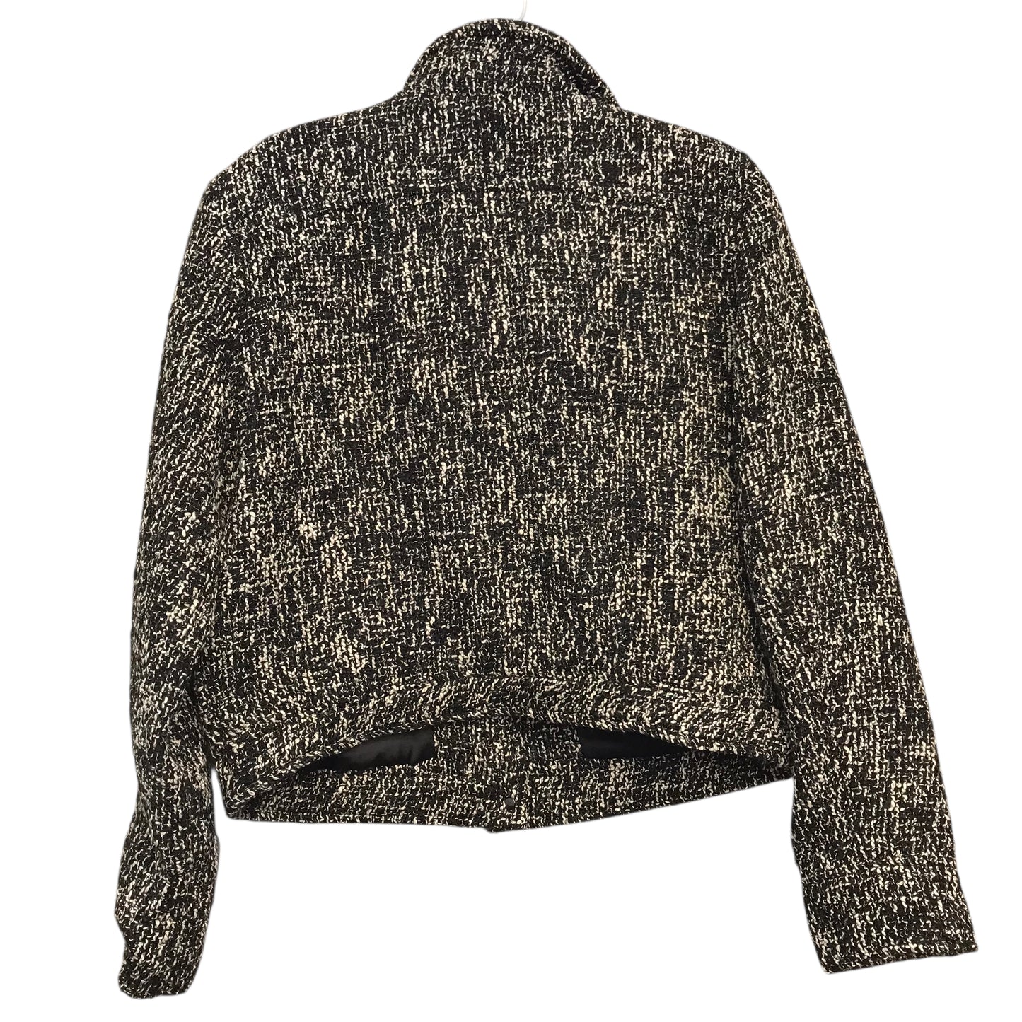 Jacket Designer By Jason Wu In Black & Cream, Size:M