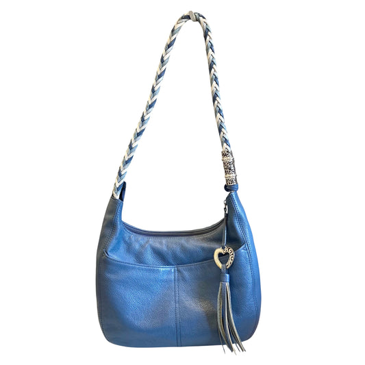 Handbag By Brighton In Blue, Size:Medium