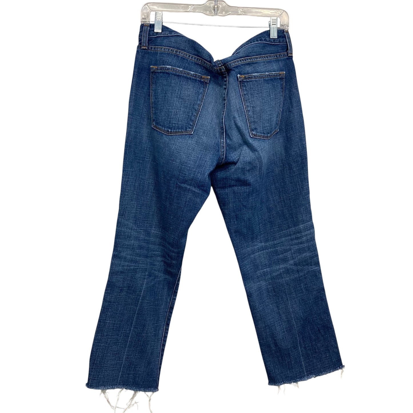 Jeans Straight By J. Crew In Blue Denim, Size:8