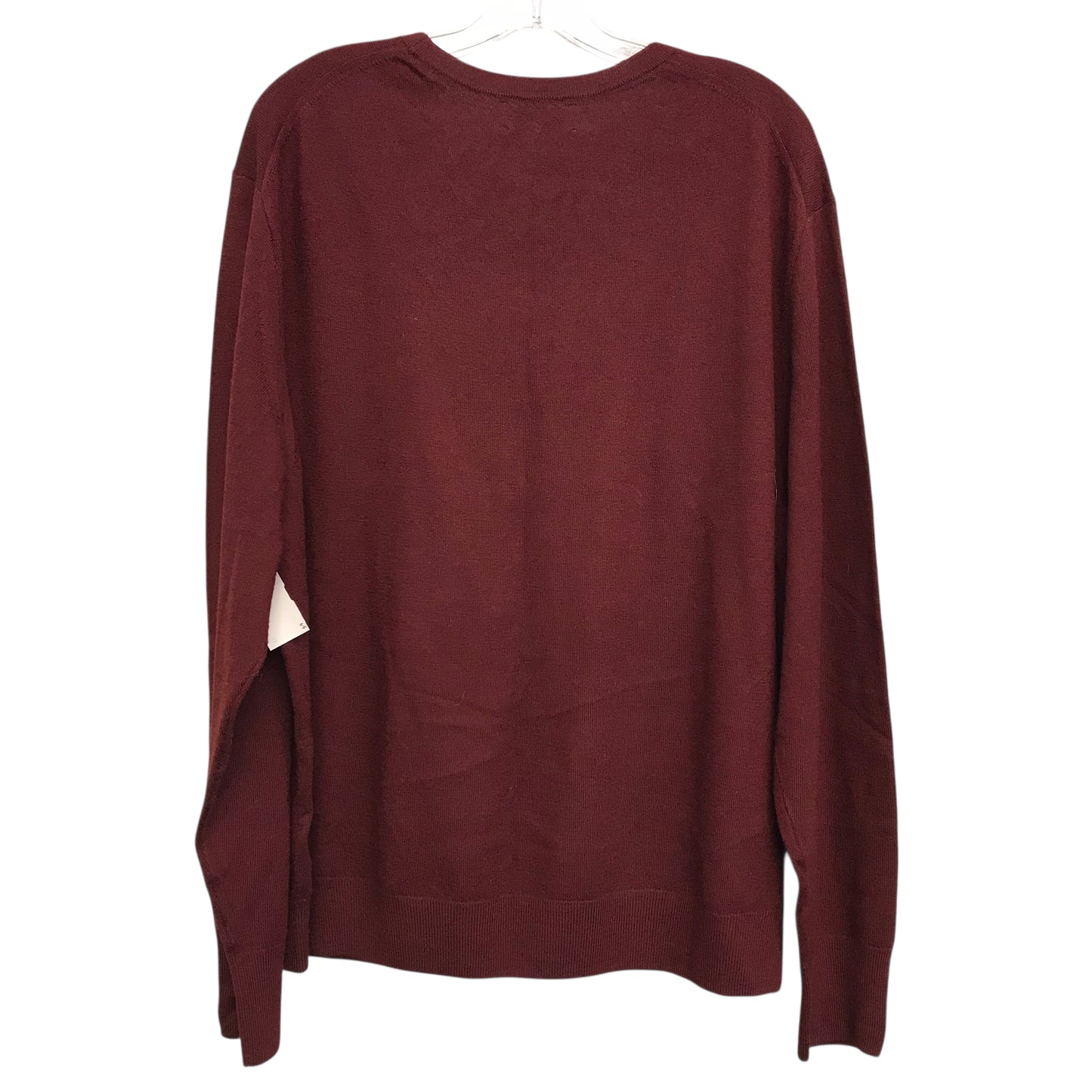 Sweater By Banana Republic In Maroon, Size:1X