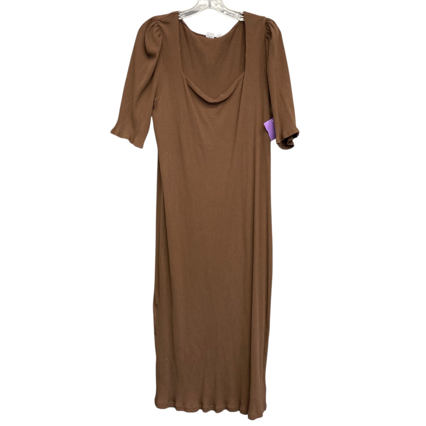 Dress Casual Maxi By Gap In Brown, Size:1X