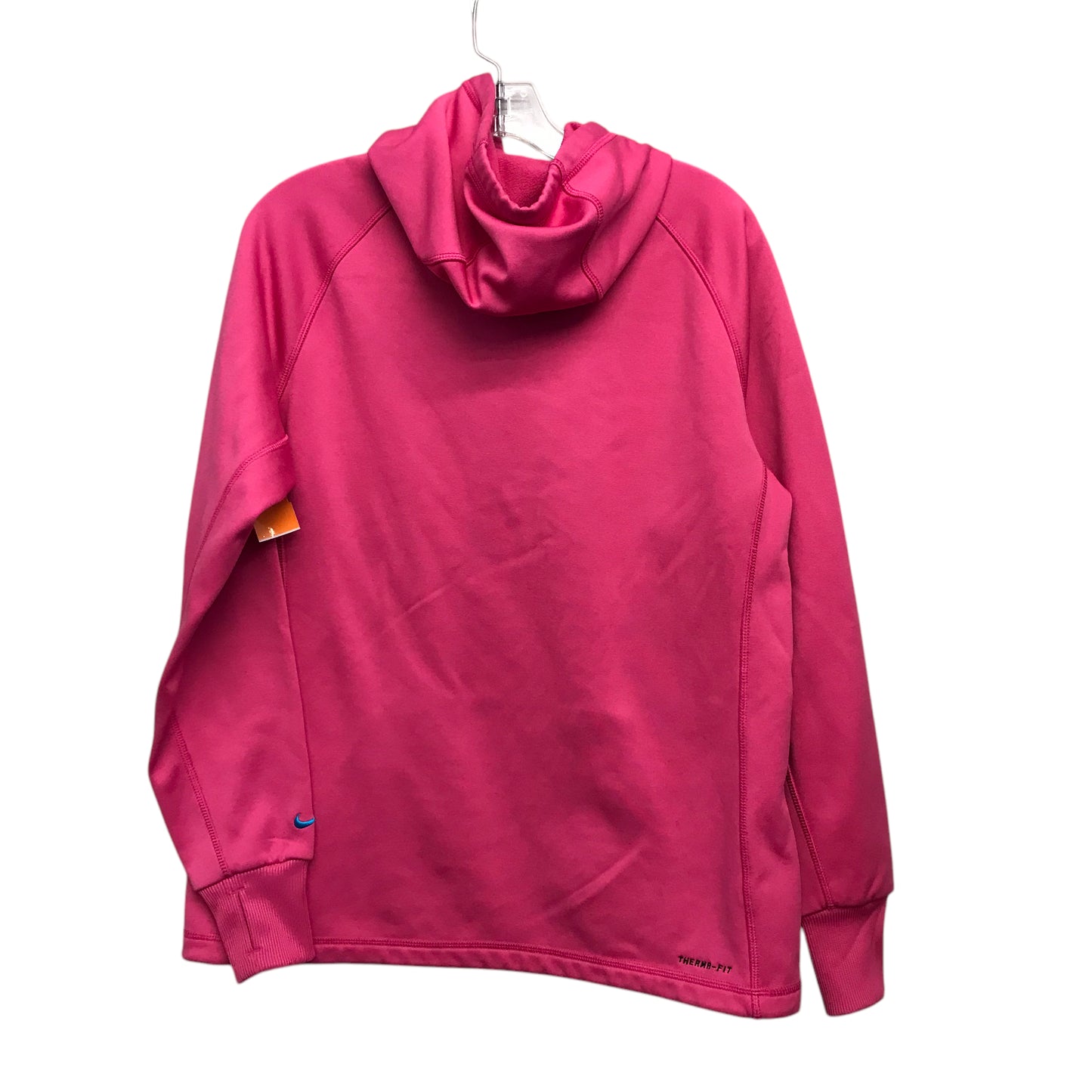 Athletic Sweatshirt Hoodie By Nike Apparel In Pink, Size:M