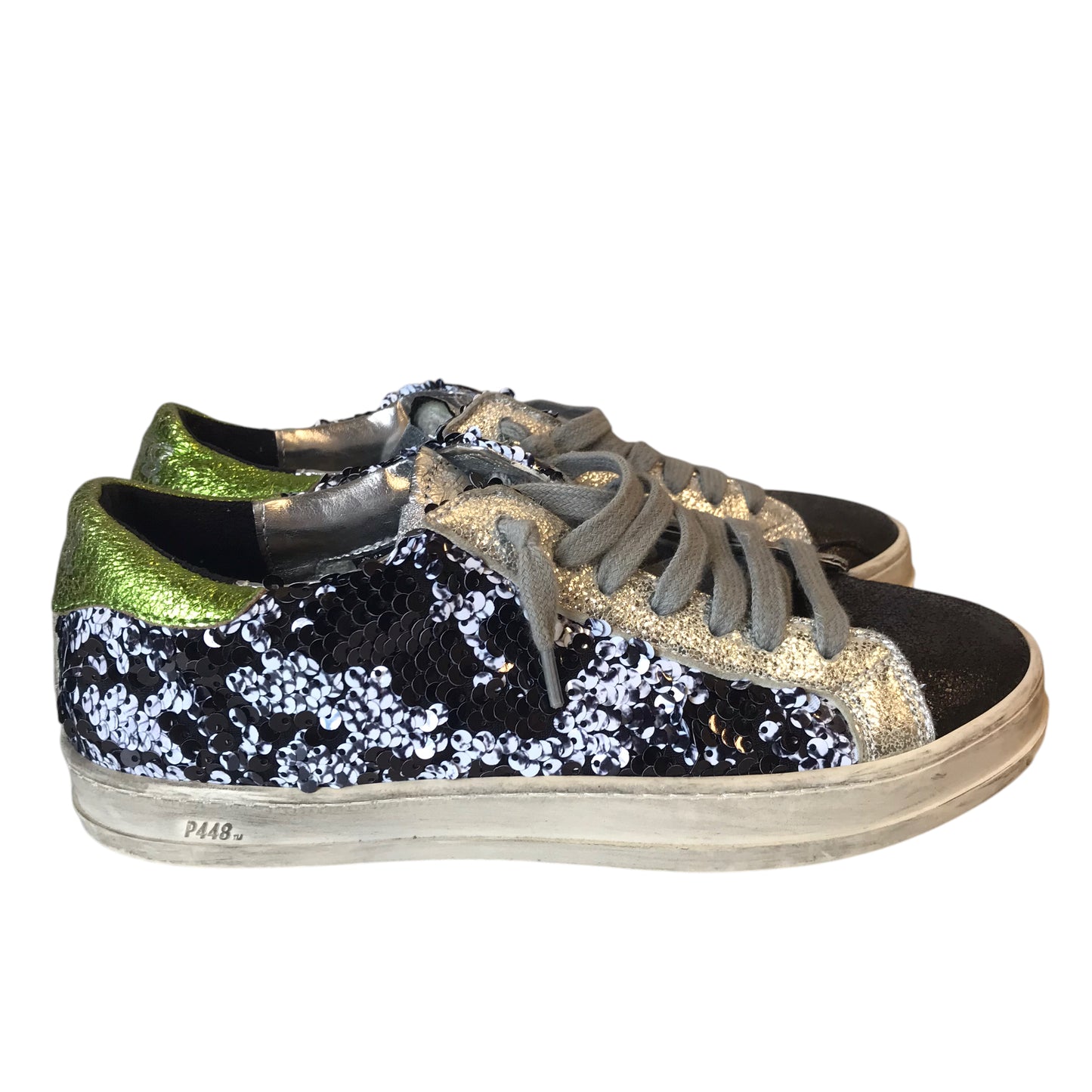Shoes Sneakers By P448 In Black, Size:6