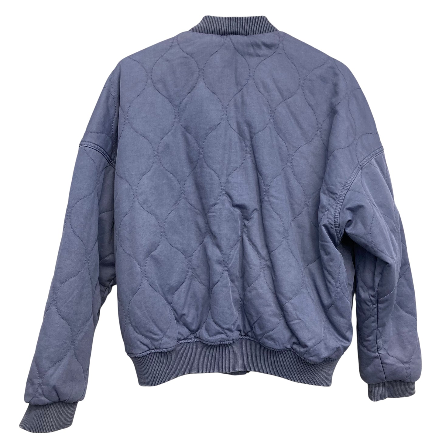Jacket Puffer & Quilted By Universal Thread In Blue, Size:L
