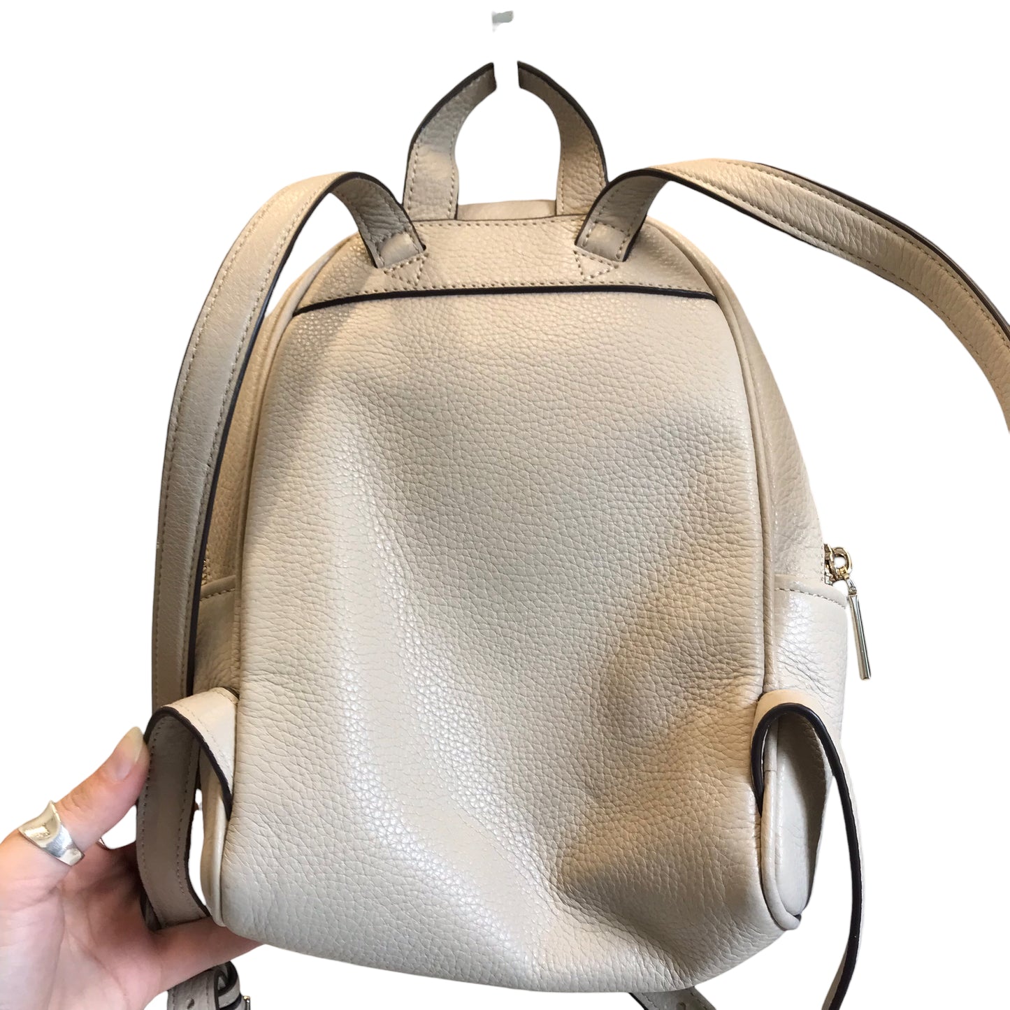 Backpack Designer By Kate Spade In Beige, Size:Small
