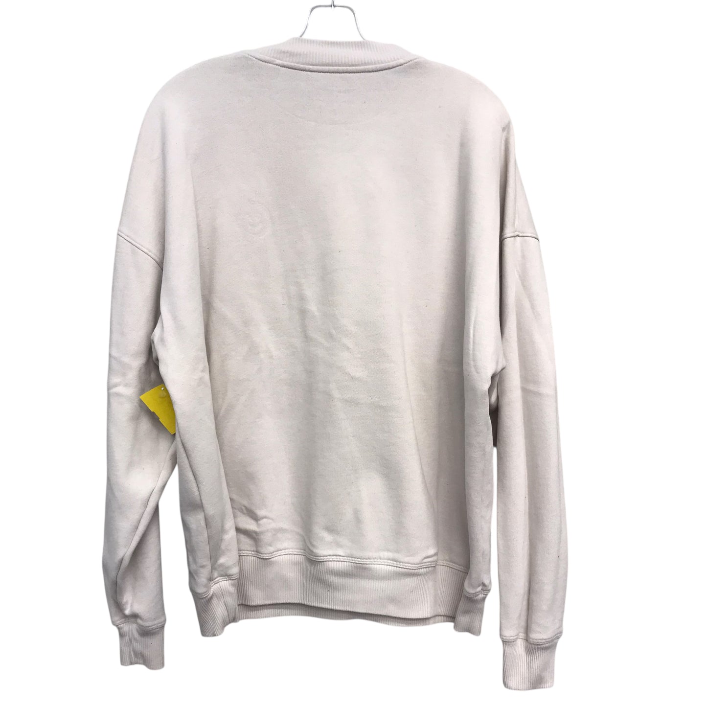 Athletic Sweatshirt Crewneck By Gilly Hicks In Grey, Size:L
