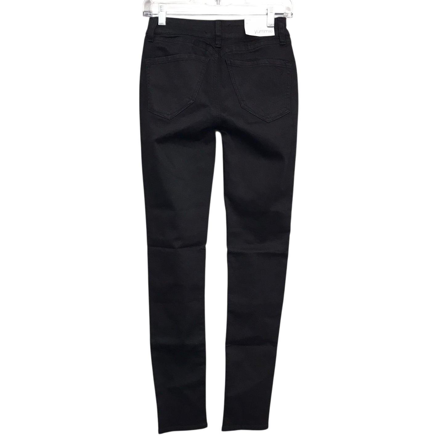 Jeans Skinny By Yummie by Heather Thomson In Black, Size:2
