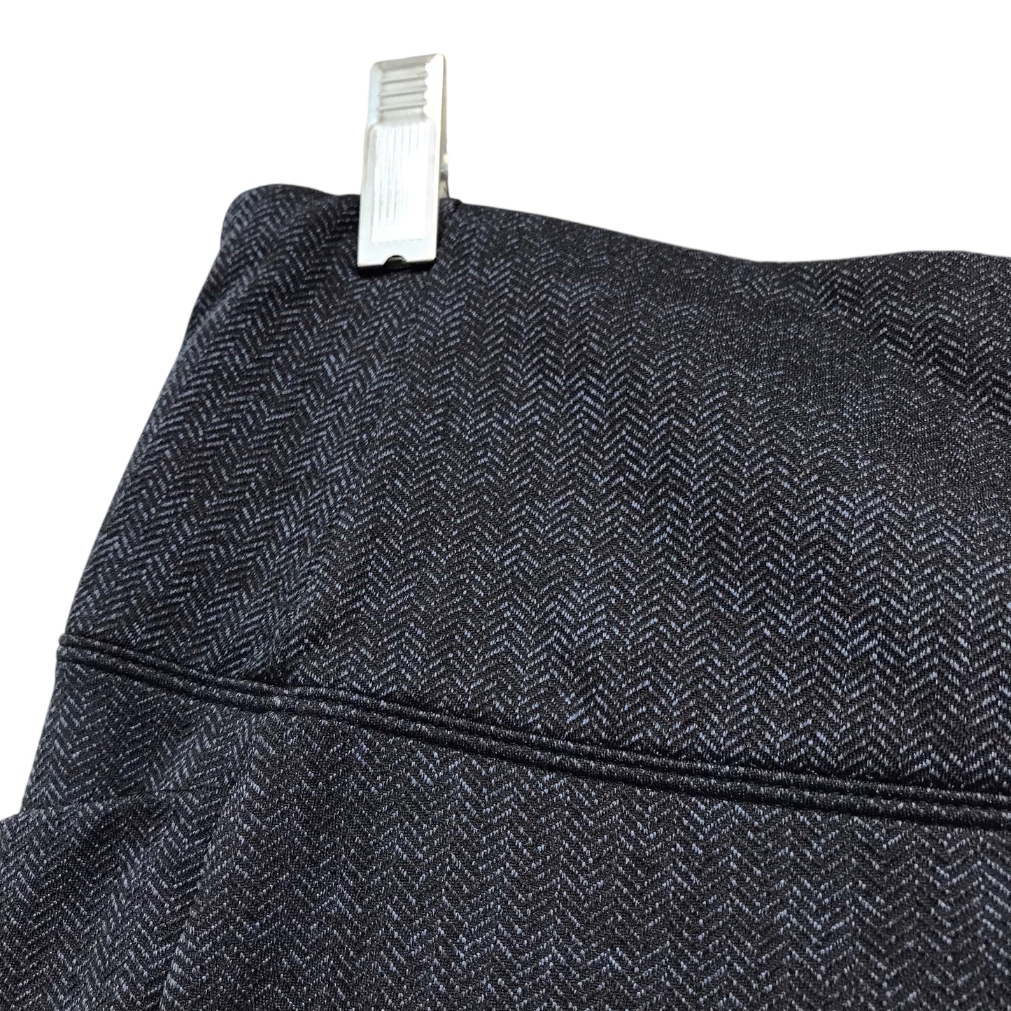 Athletic Leggings By Athleta In Black & Blue, Size:M