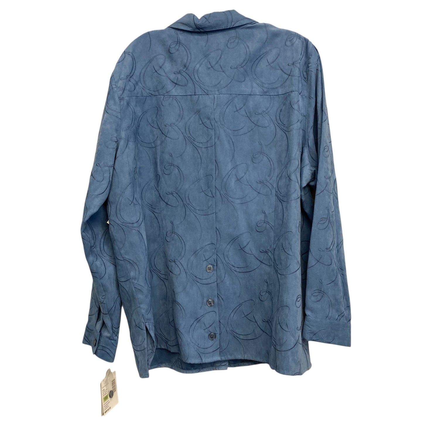 Top Ls By Sag Harbor In Blue, Size:1X